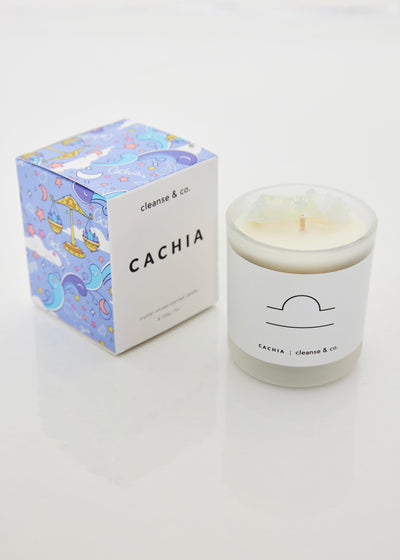 Cachia Libra Crystal Candle candle