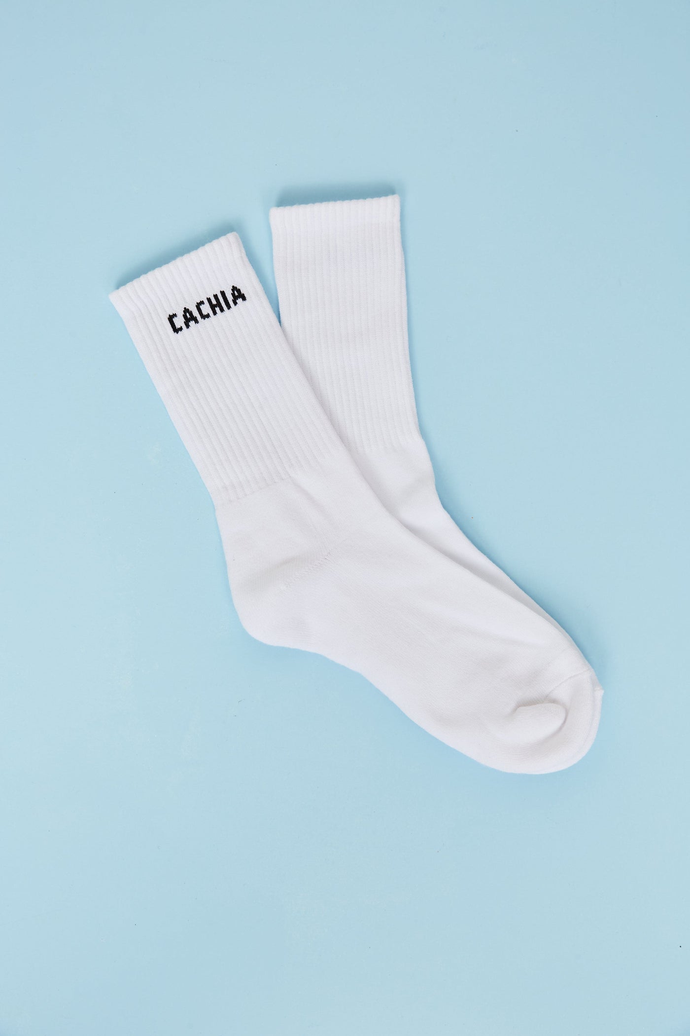 Cachia Cachia Crew Sock - White Sock