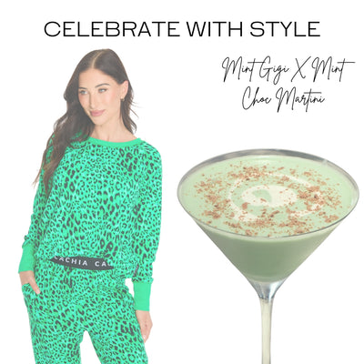 Celebrate in Style: Mint Gigi meets Mint Chocolate Martini