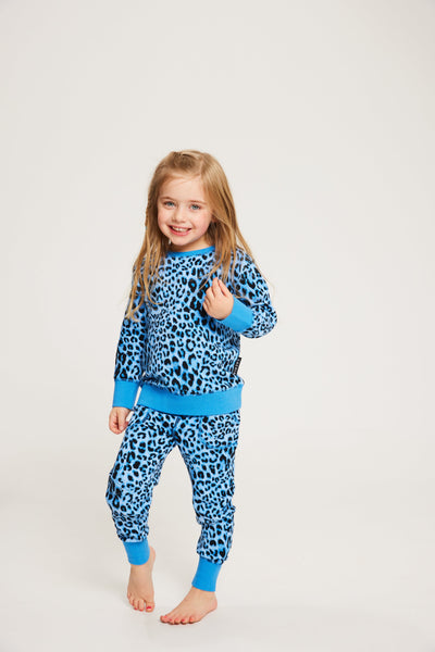 Cachia Ocean Blue Gigi Mini Pj Set Pajamas