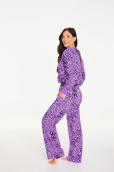 Cachia Grape Gigi PJ Set Pajamas