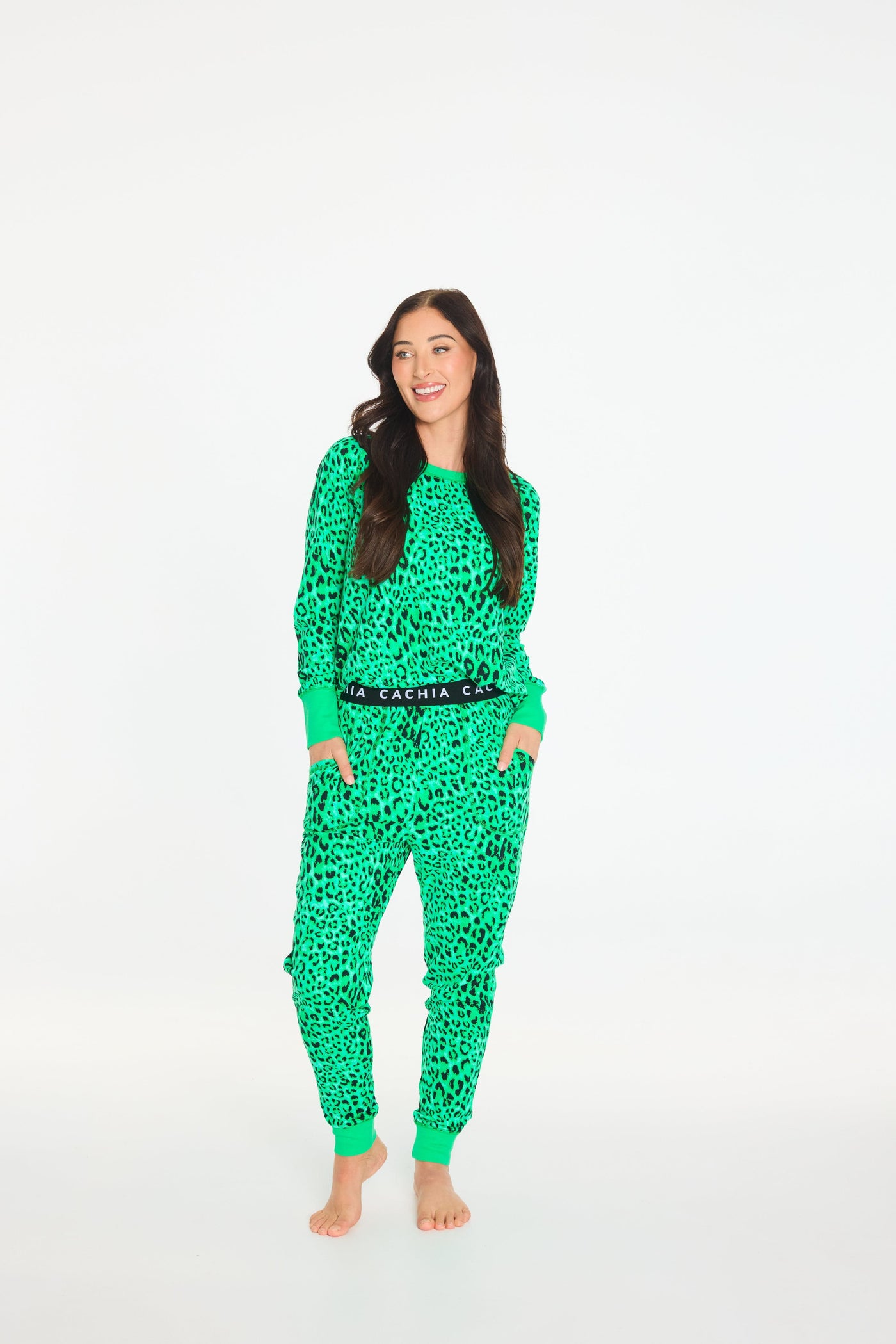 Cachia Mint Gigi PJ Set Pajamas