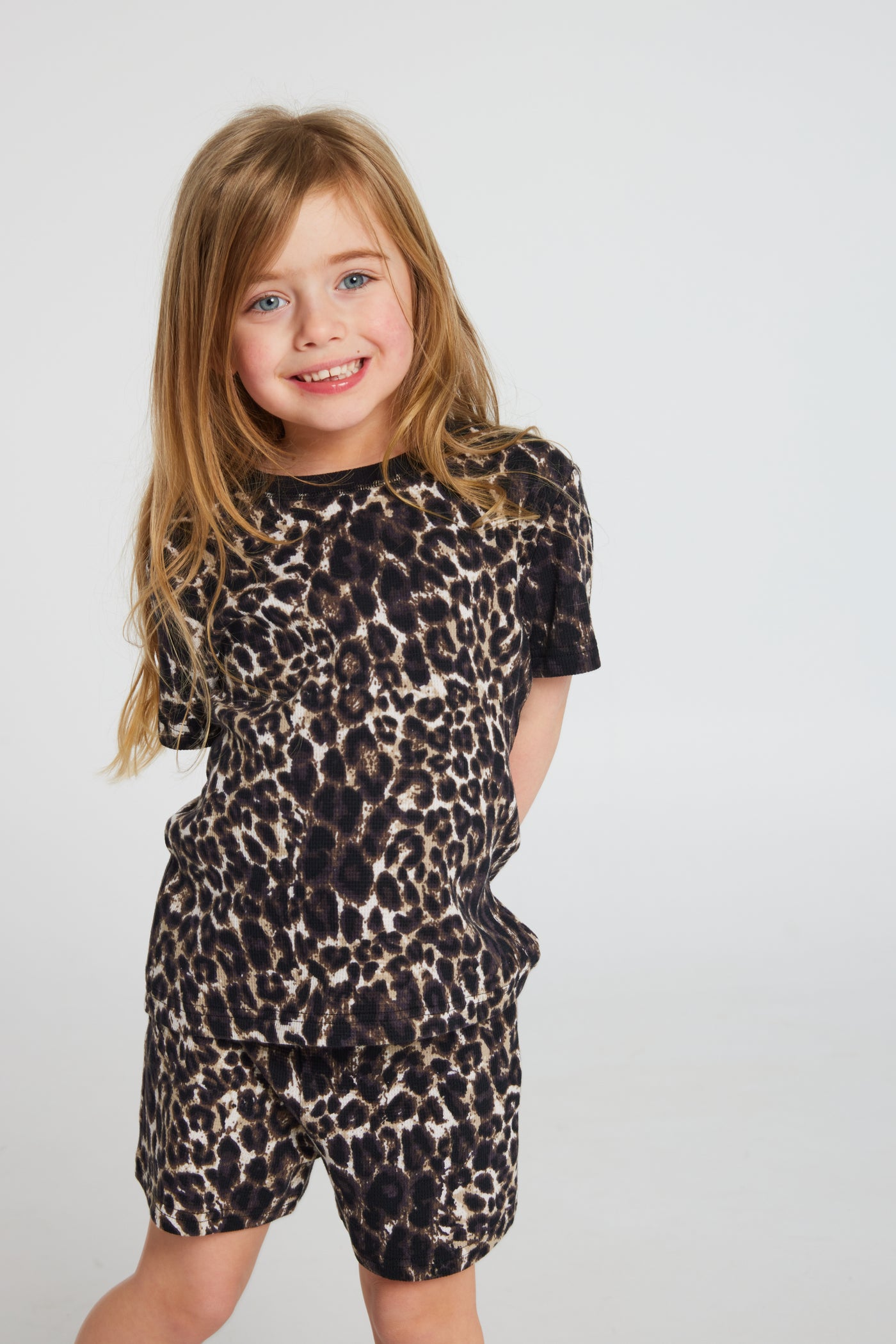 Kids Nala Short Sleeve Waffle Top