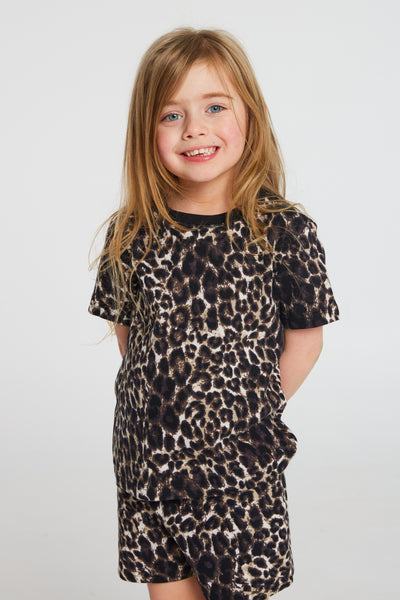 Kids Nala Short Sleeve Waffle Top