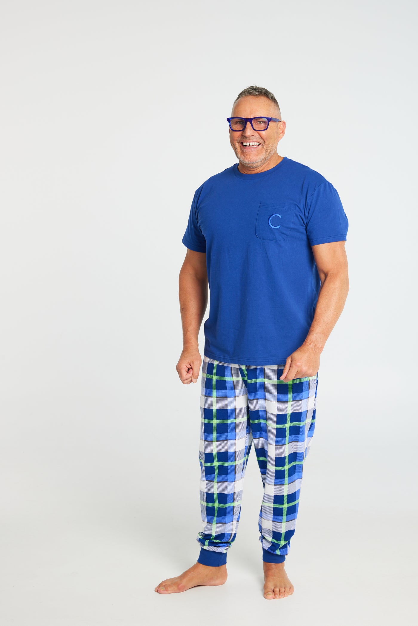 Royal Pj Set With Gift Bag & Card - Mens