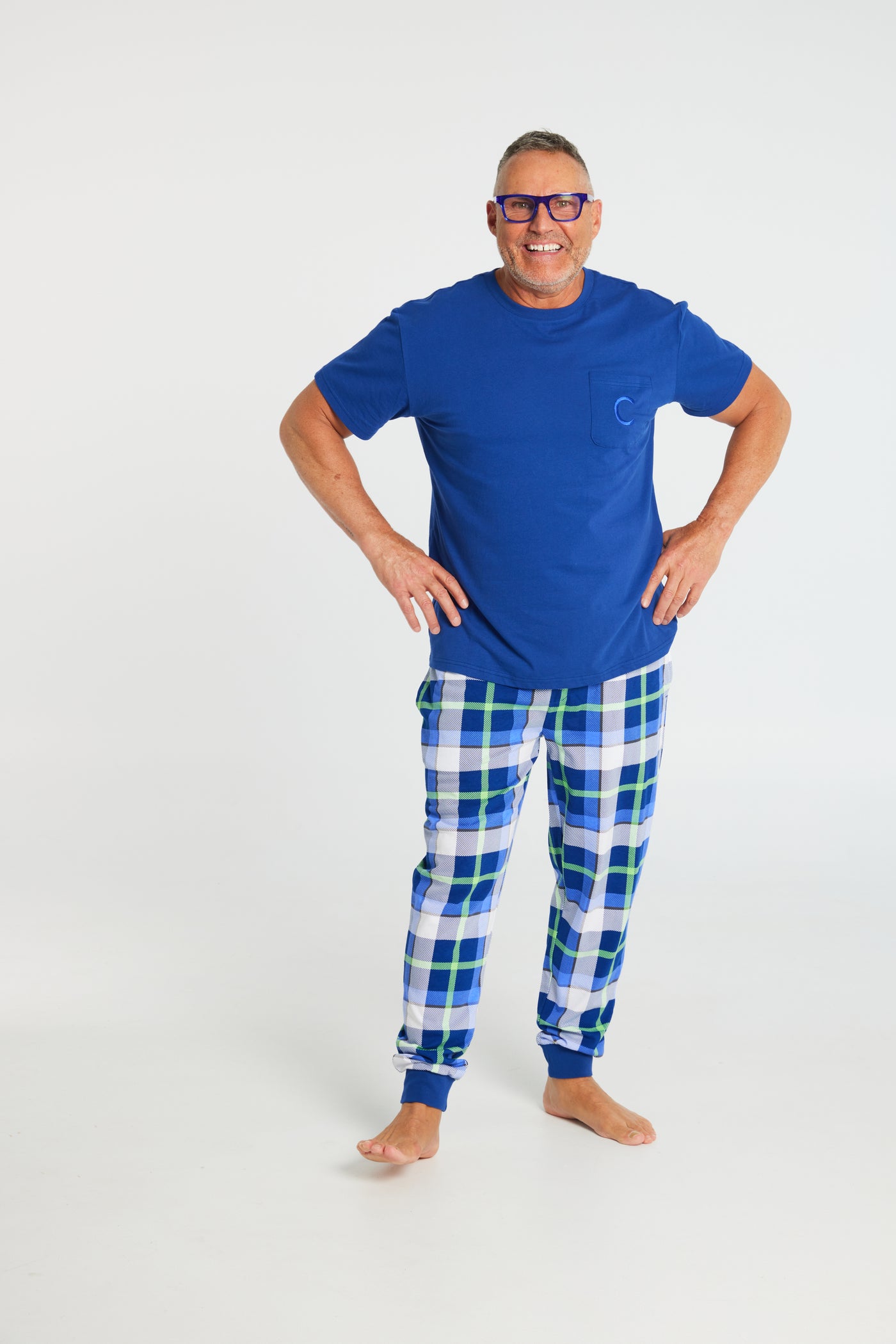 Royal Pj Set With Gift Bag & Card - Mens