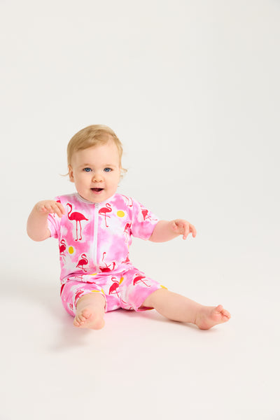 Cachia Flamingo Onesie Onesie