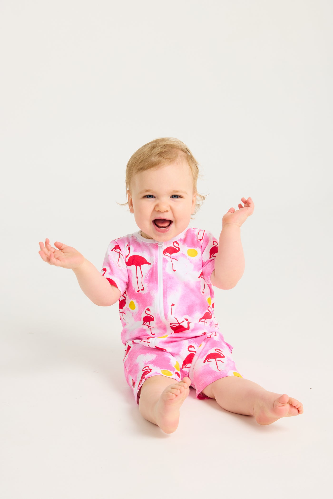 Cachia Flamingo Onesie Onesie