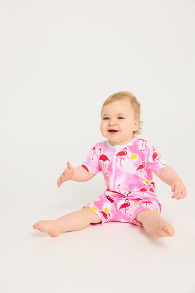 Cachia Flamingo Onesie Onesie