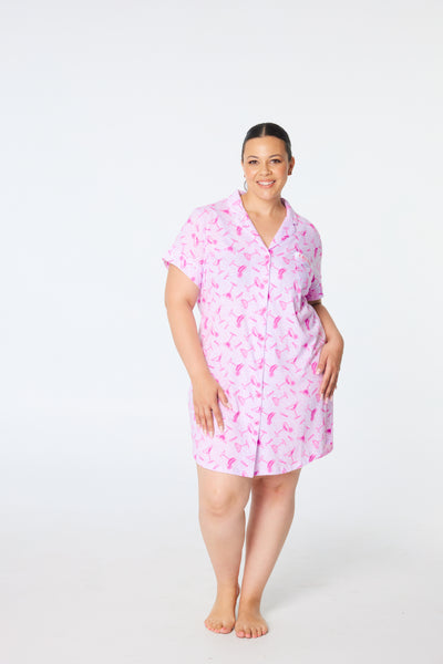 Martini Moment Button Up Nightie