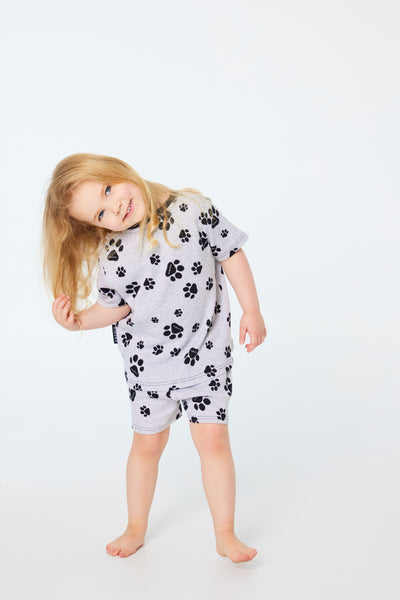 Cachia Paws Pj Set - Mini Pajamas