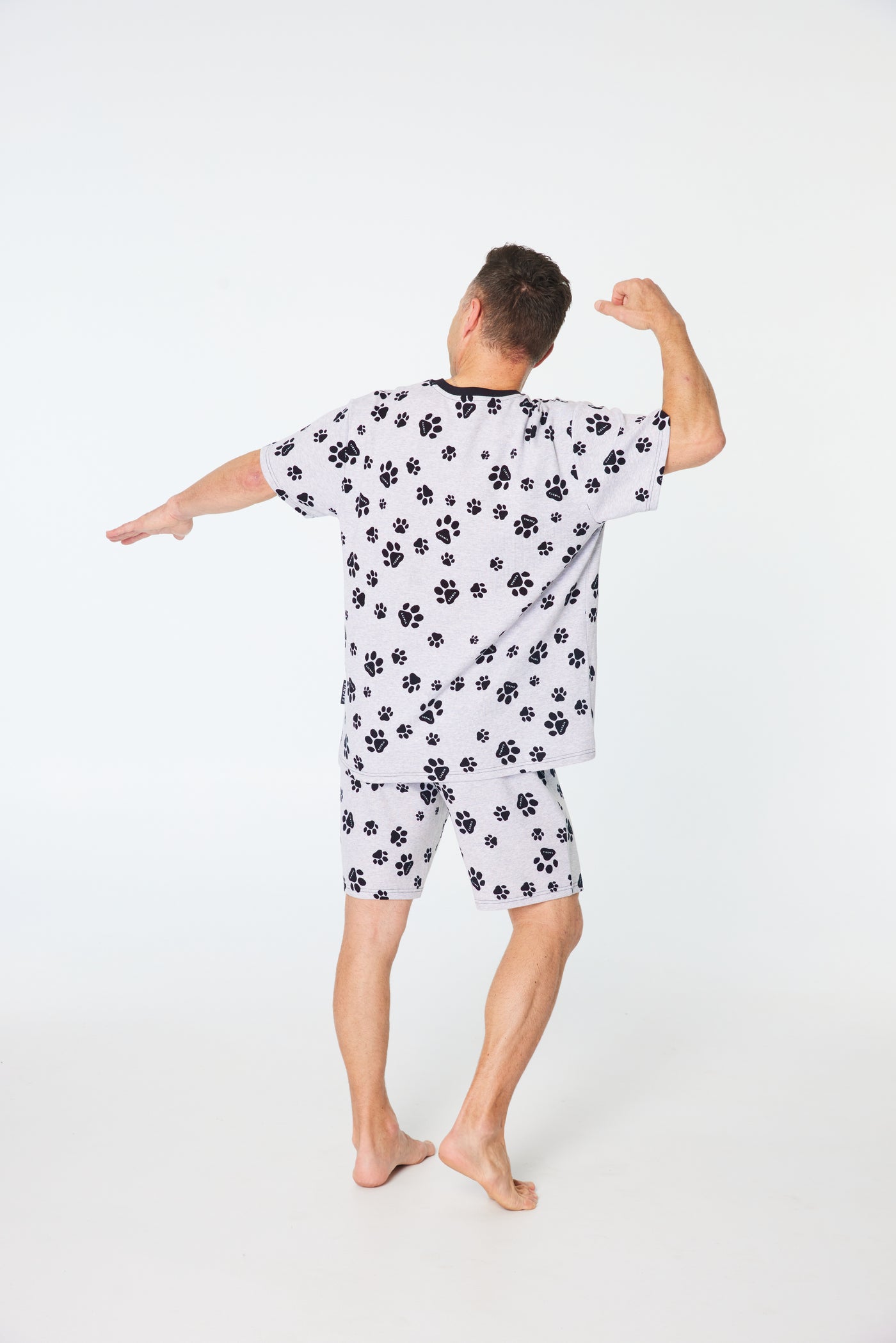 Paws Pj Set - Mens