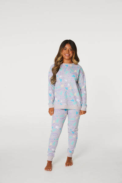 Bunny Bliss Womens Pj Set