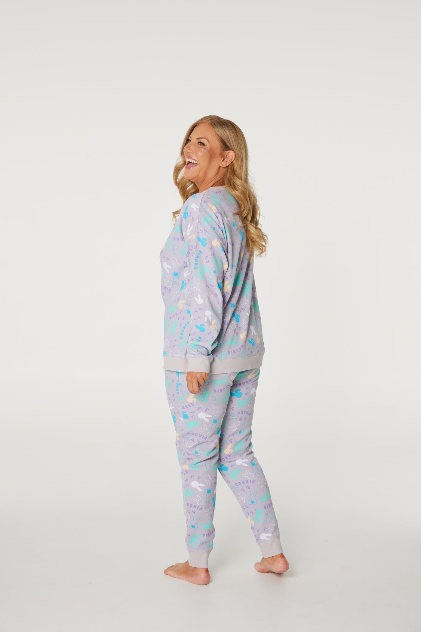 Bunny Bliss Womens Pj Set