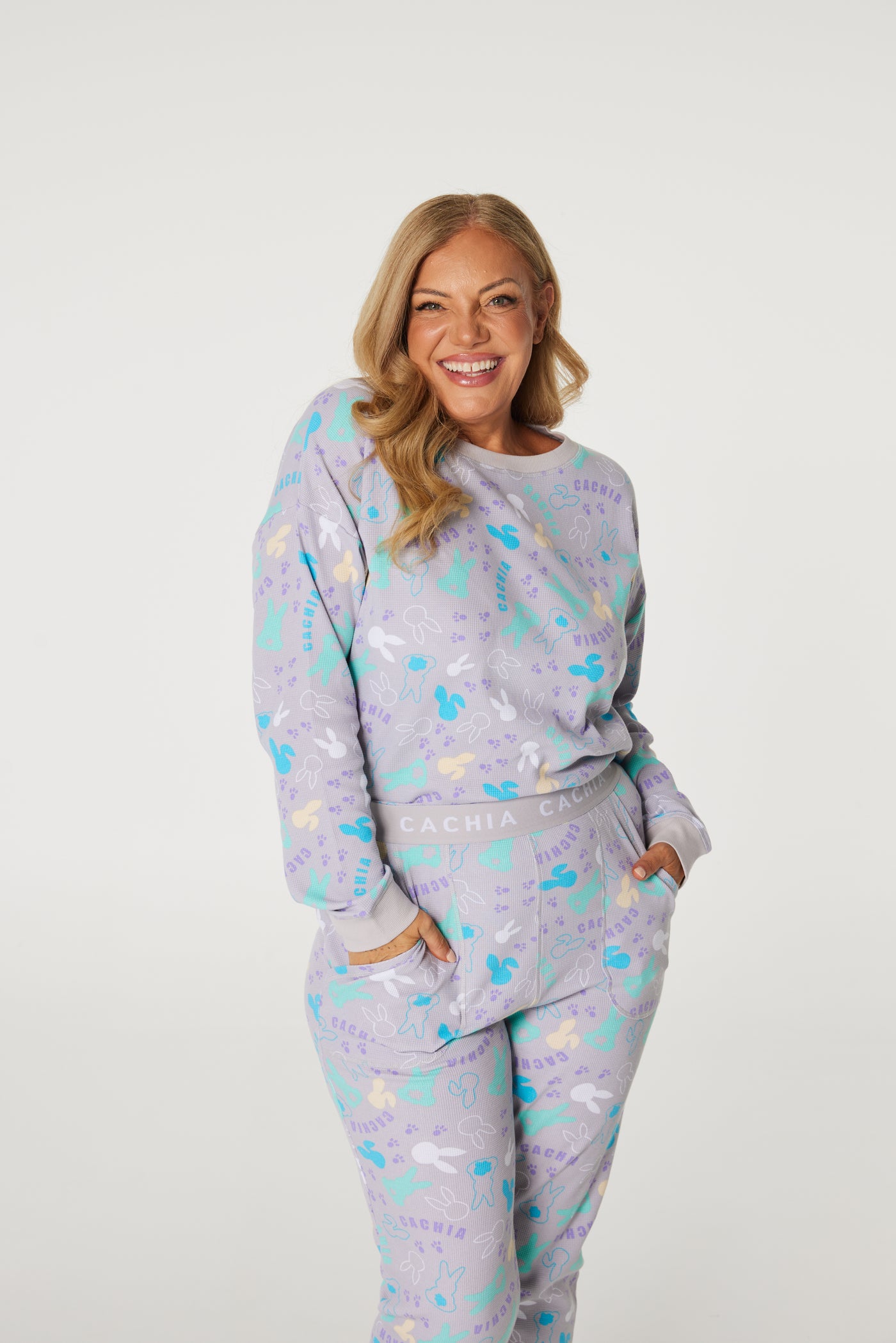 Bunny Bliss Womens Pj Set