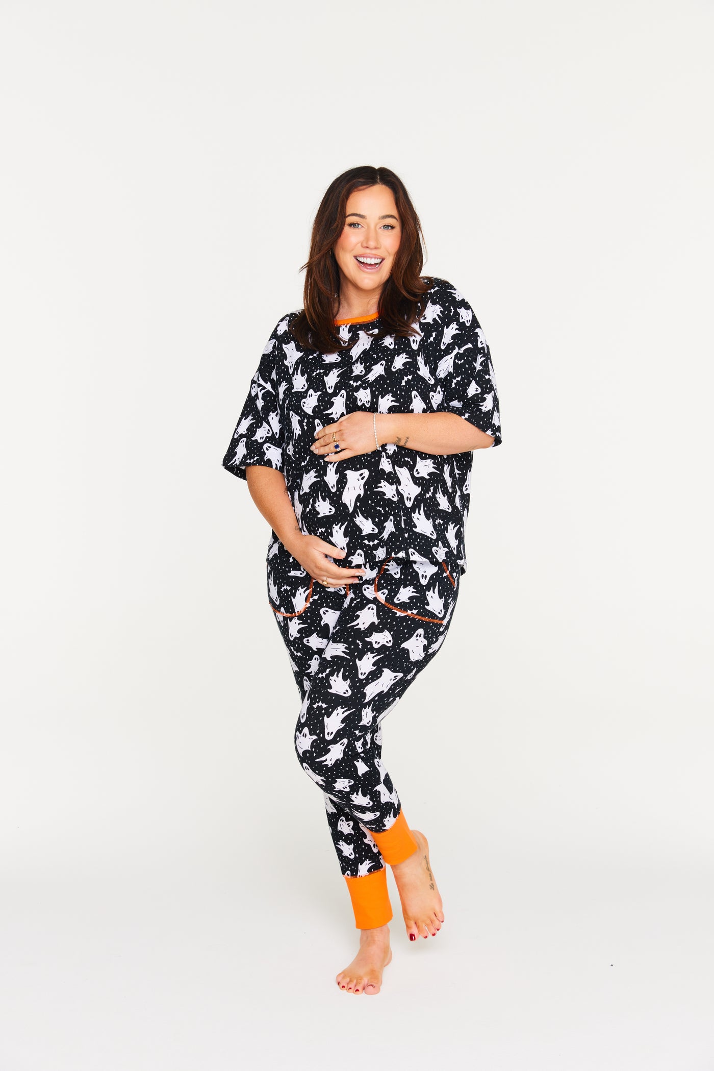 Ghostly Nights PJ Set - Womens