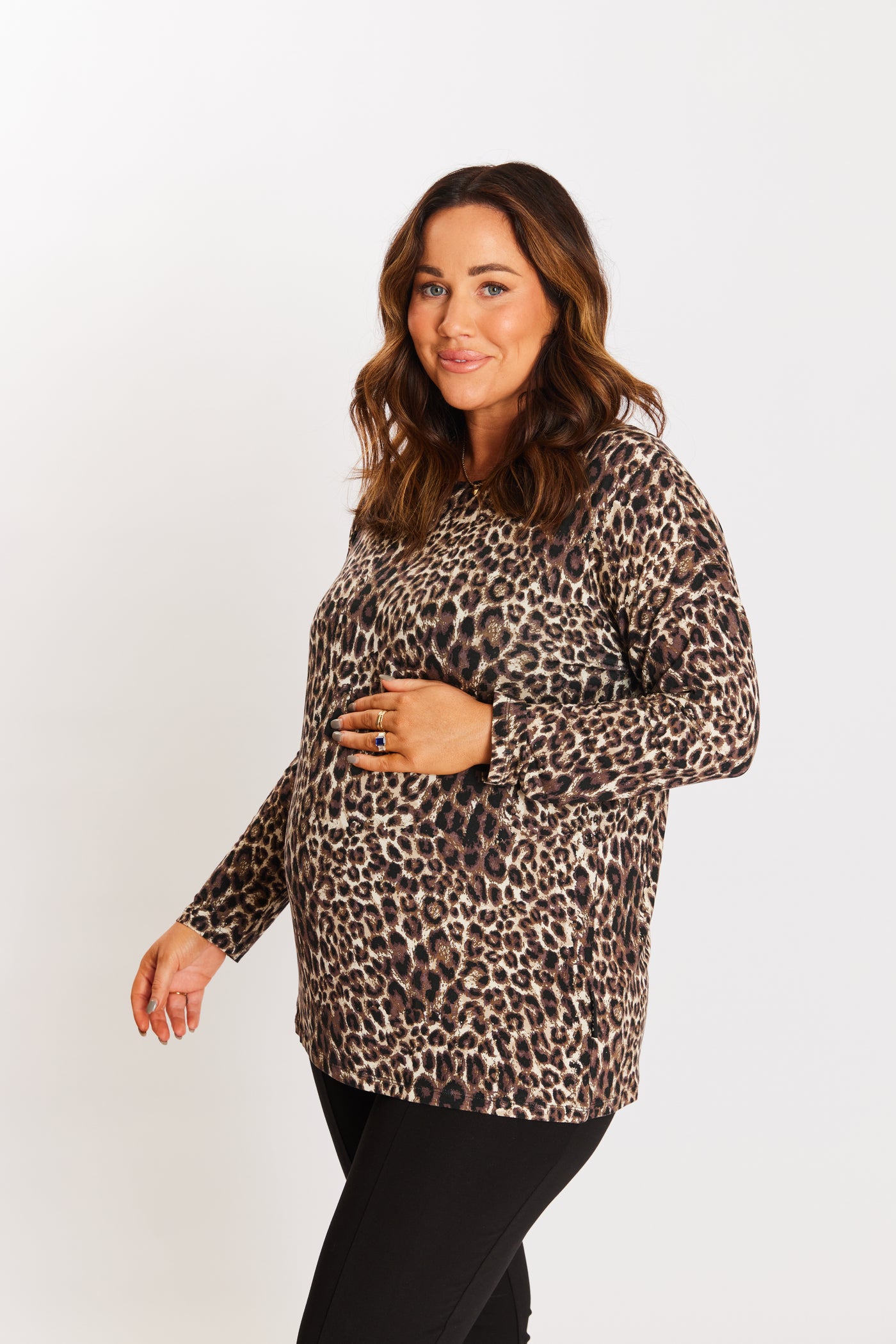 Cachia OG Gigi Harrie Long Sleeve Top Loungewear