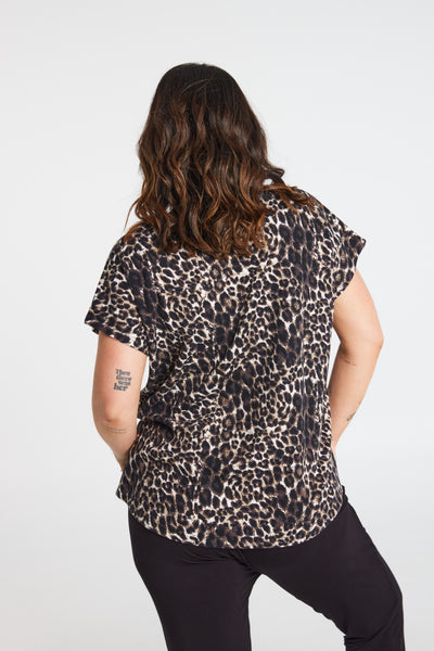 Nala Short Sleeve Waffle Top