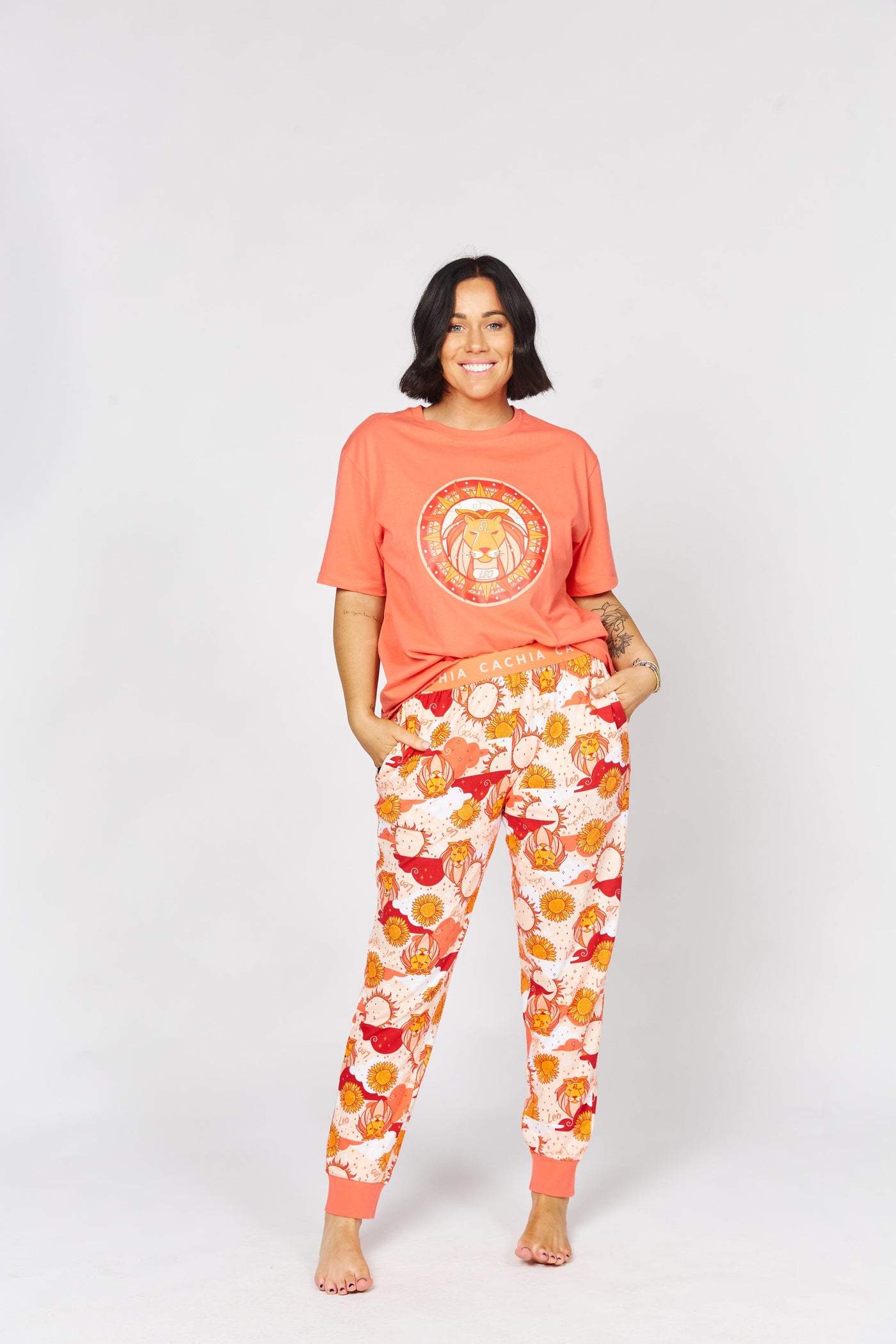 Cachia Leo - Zodiac Pyjama Set Pajamas