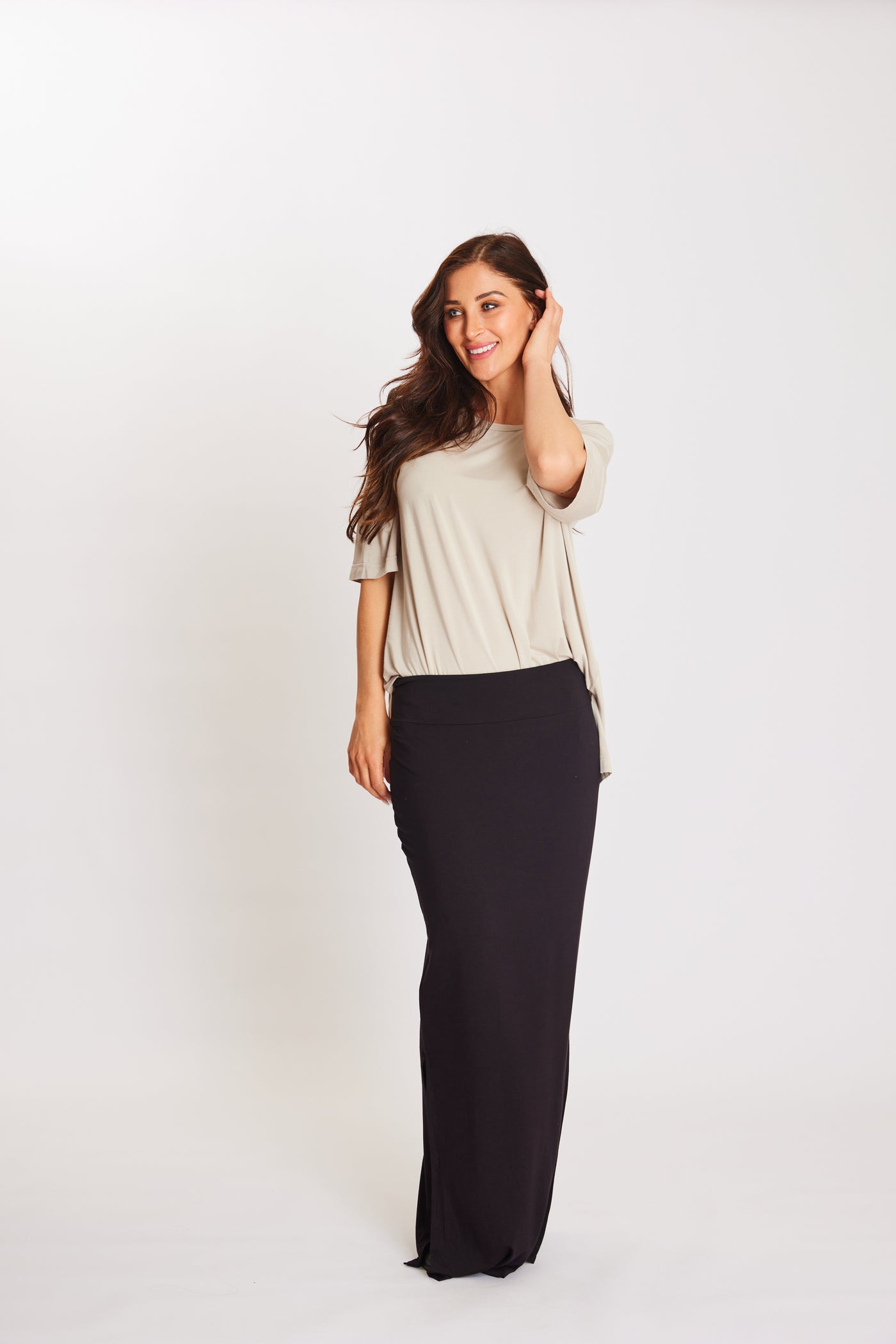 Luxe Split Skirt