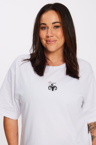 Aries Cropped T-Shirt