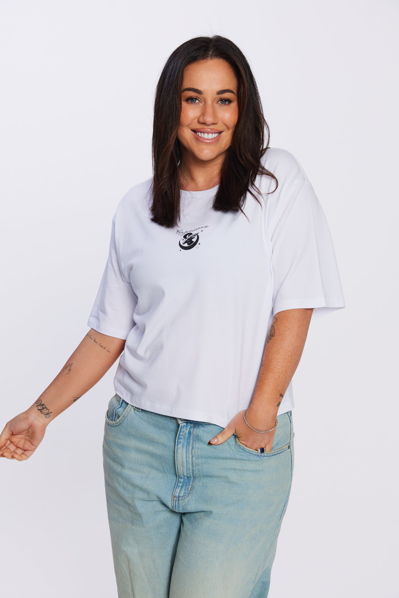 Capricorn Cropped T-Shirt