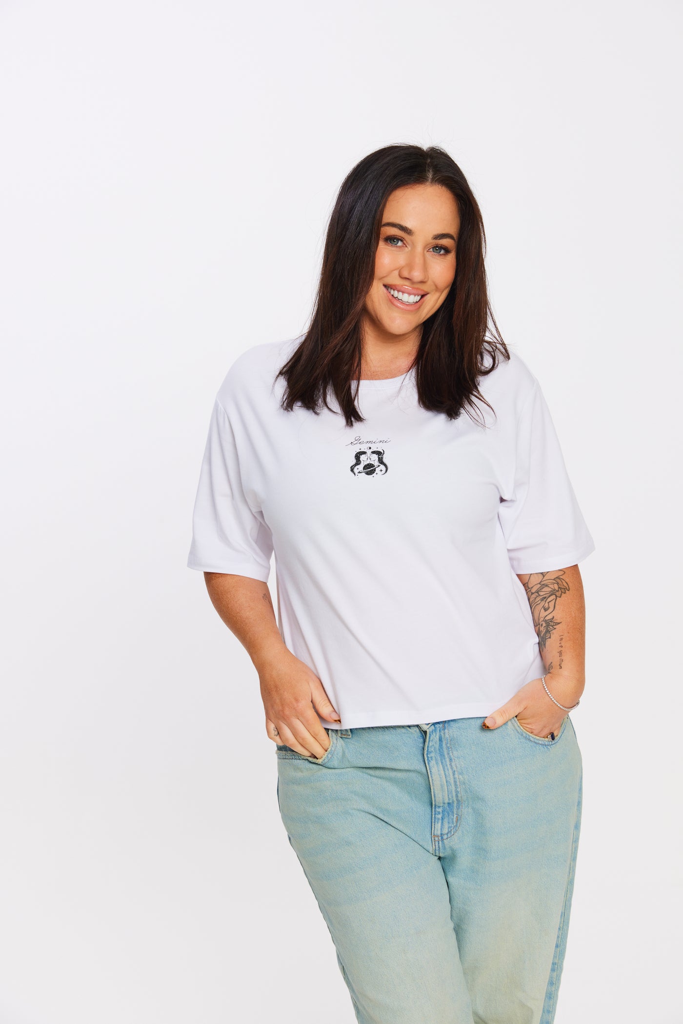 Gemini Cropped T-Shirt