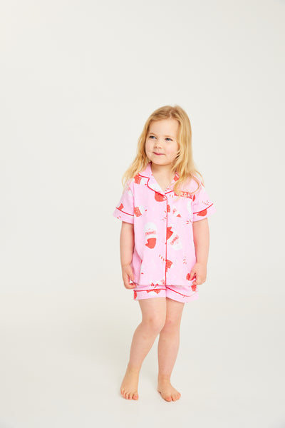 Cachia Jolly Pink - Kids Pajamas