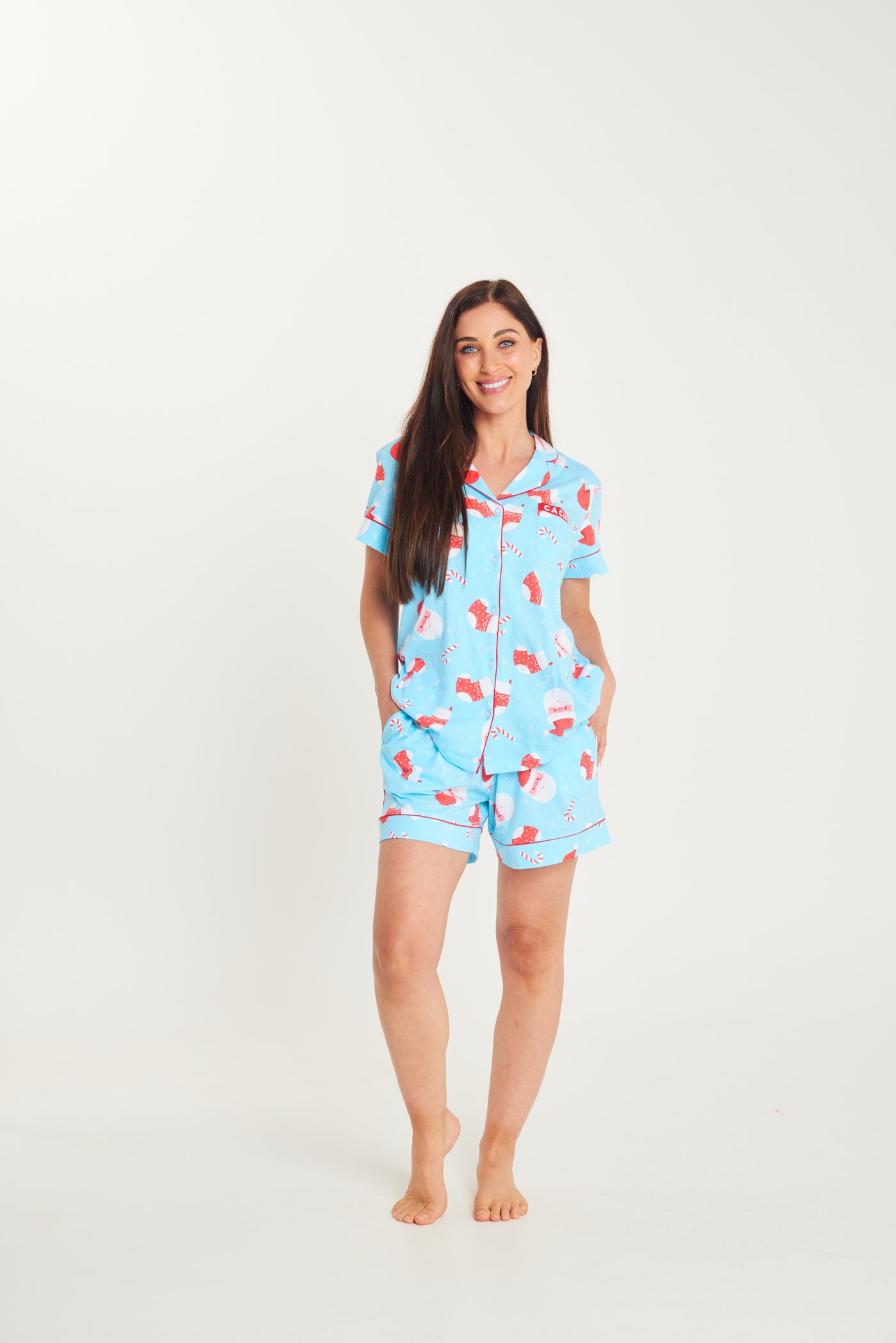 Jolly Blue Set with Shorts - Womens