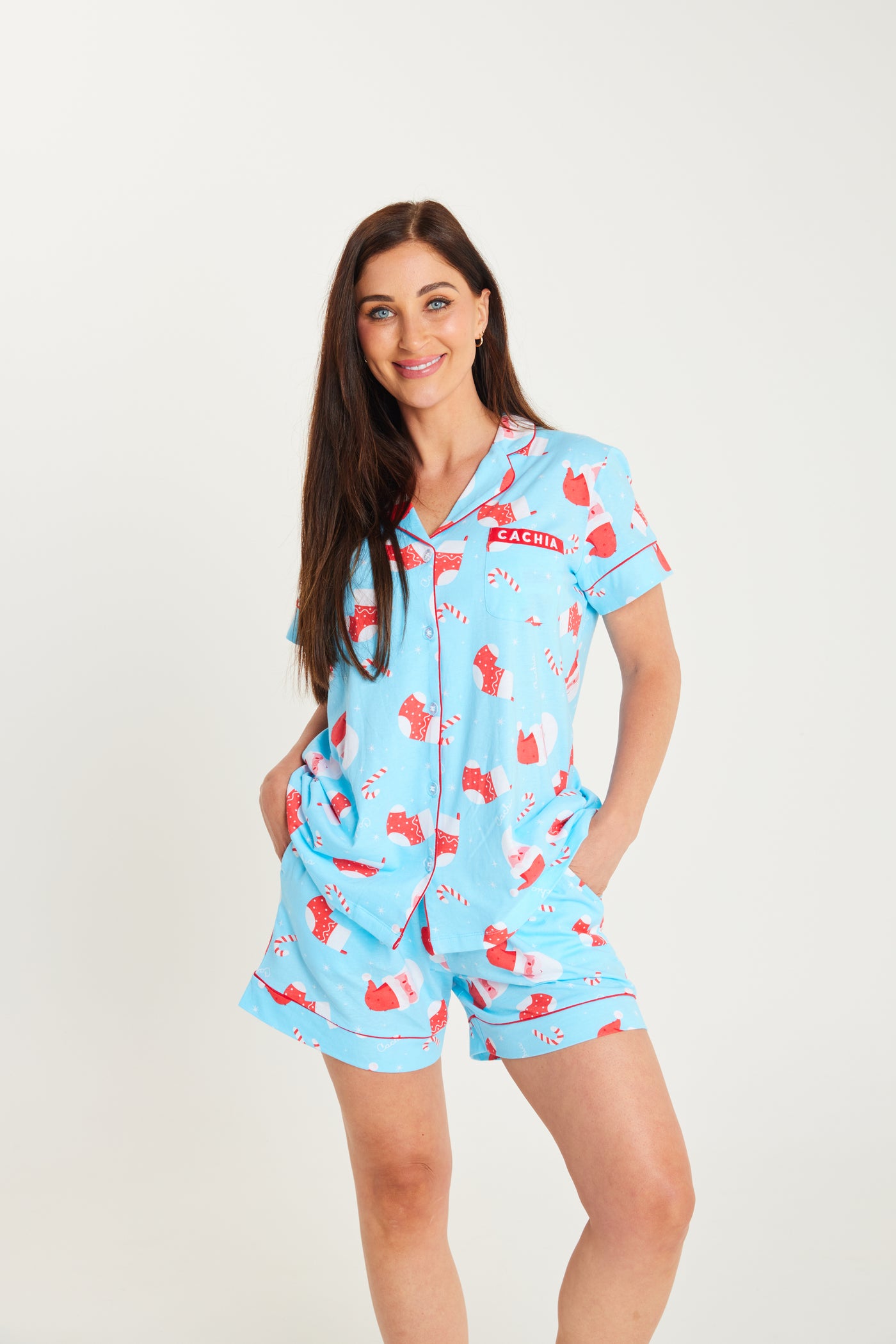 Jolly Blue Set with Shorts - Womens