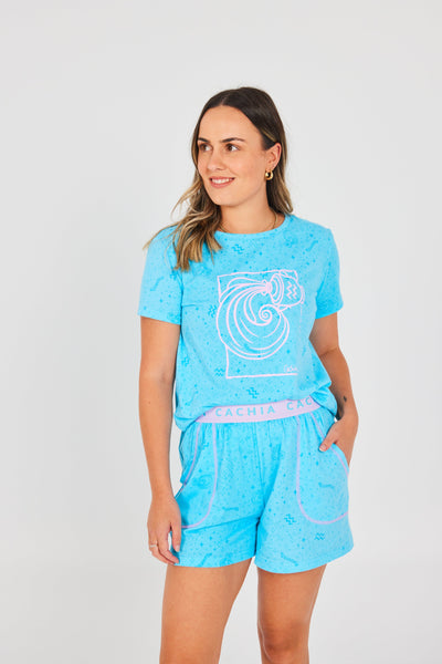 Cachia Aquarius Pajamas