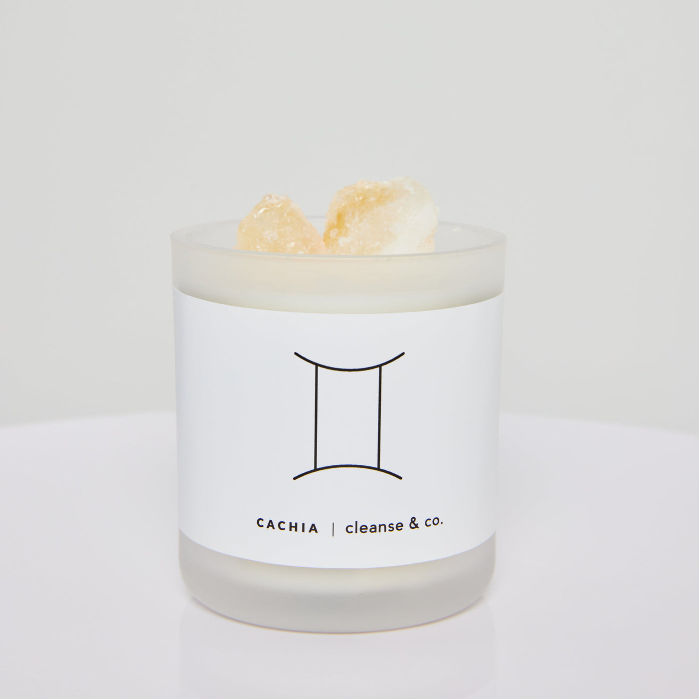 Cachia Gemini Crystal Candle candle