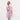Cachia Pink Jacquard Fleece Gown Robes