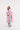Cachia Pink Jacquard Fleece Gown Robes