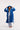 Cachia Blue Jacquard Fleece Gown Robes
