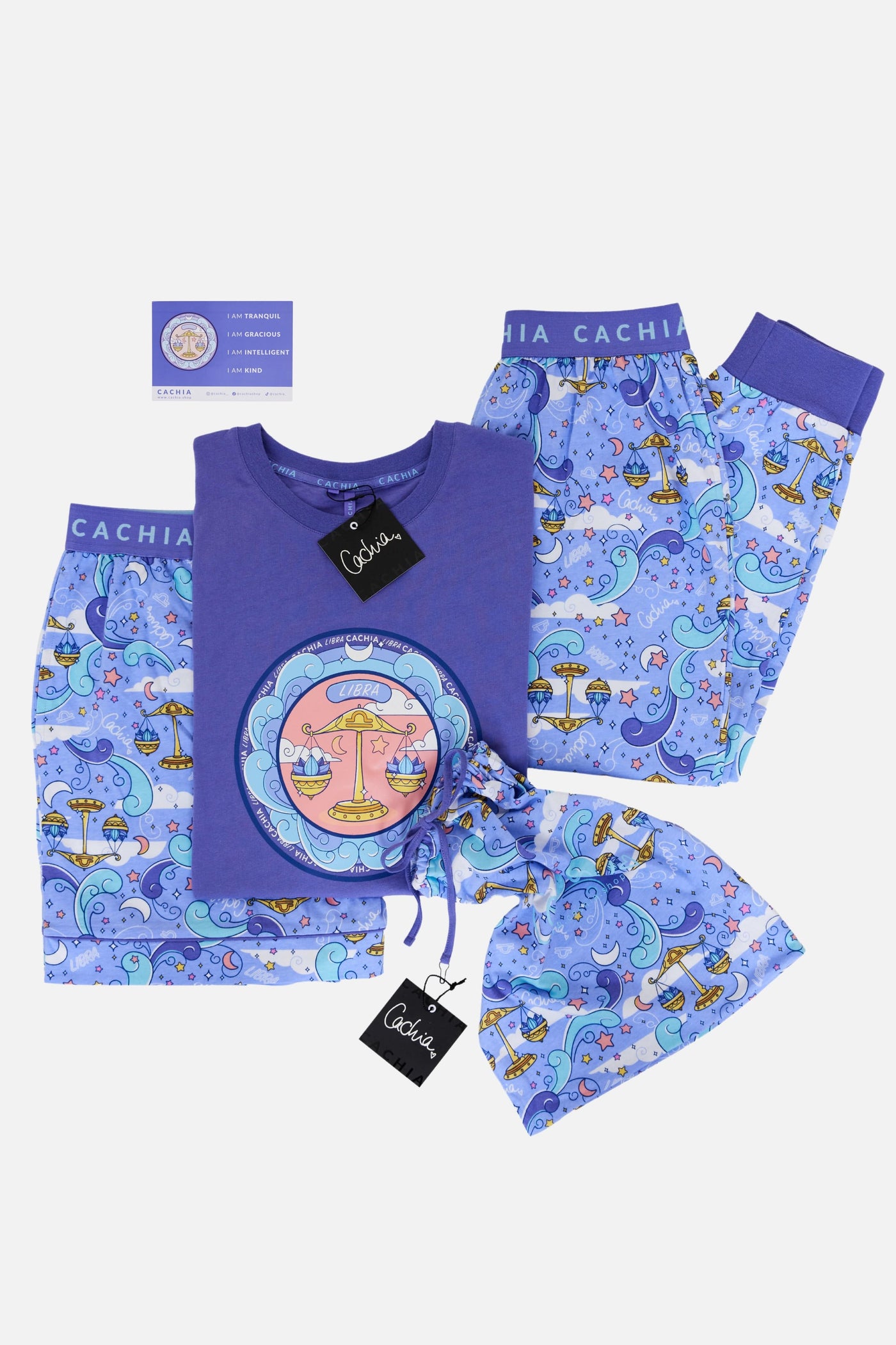 Cachia Libra - Zodiac Pyjama Bundle Pajamas