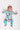Baby lying down in Sesame Street™ print onesie